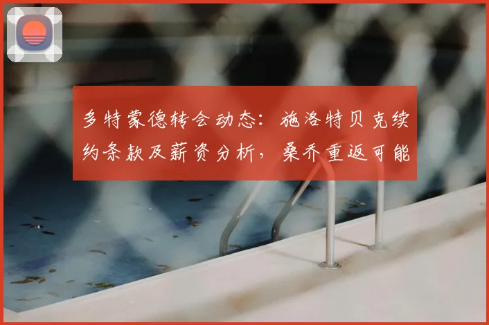 多特蒙德转会动态：施洛特贝克续约条款及薪资分析，桑乔重返可能性评估